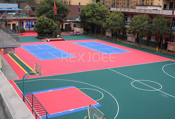 懸浮拼裝地板，懸浮拼裝運動地板，